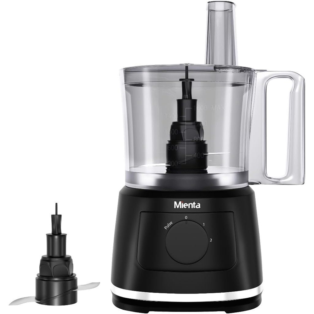 كبة ومفرمة ميانتا ، 1000 وات ، سعة 2.5 لتر ، سرعتان ، أسود ، FP141335A