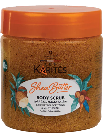 Les Karites Shea Butter Body Scrub, 225 Ml .