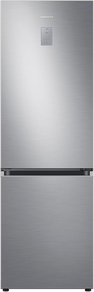 Samsung Combi No Frost Refrigerator, 344 Liters, 2 Doors, Digital Display, Inverter, Silver, RB34C671ES9-MR