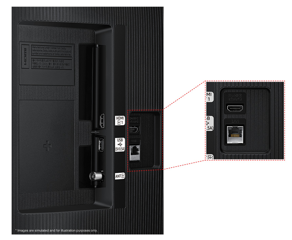 شاشة سامسونج سمارت ، 43 بوصة ، تقنية LED ،  بدقة FHD ، ريسيفر داخلي ، UA43F6000F