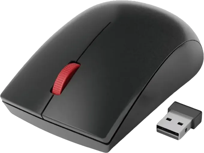 Lenovo Wireless Mouse 150, 2.4GHz, 1000 DPI, Black
