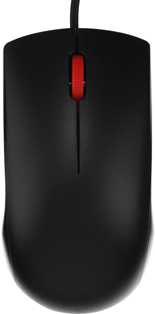 Lenovo Wired Mouse 120, 1600 DPI, USB, Black, MS-370OU
