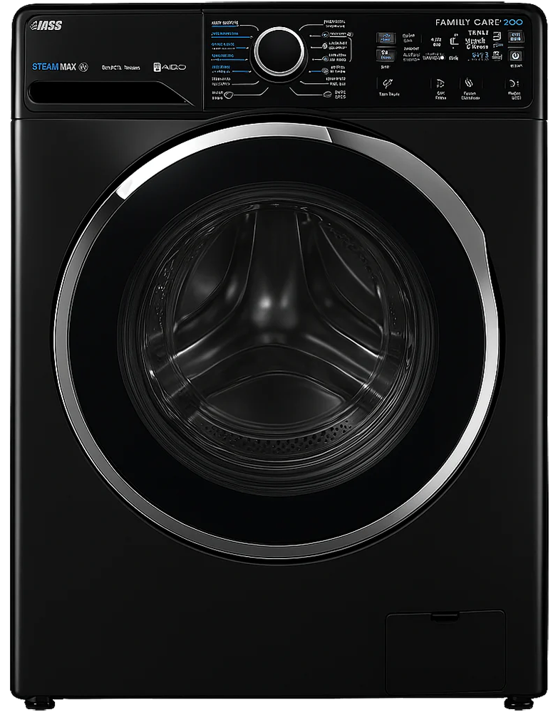 غسالة ملابس زانوسى فول اوتوماتيك ، 8 كيلو ، 1200 لفة - دقيقة ، تكنولوجيا الأنفرتر ، شاشة ديجيتال ، اسود ، ZWF8241BS7