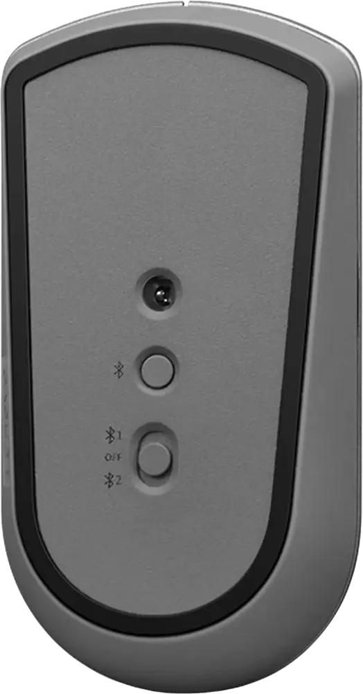 Lenovo Wireless Mouse 600, Bluetooth, Silent Buttons, Gray