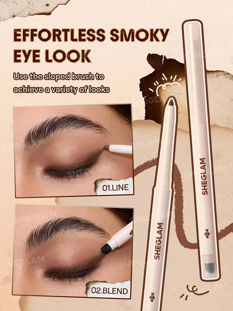 Sheglam Gel Glide Eyeliner Pencil, Black