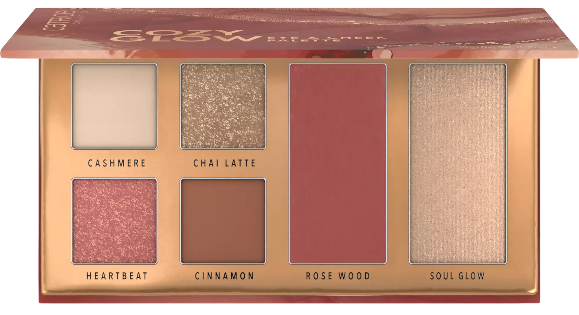 باليت ايشادو و بلاشر كاتريس كوزي جلو، 001، 6 الوان