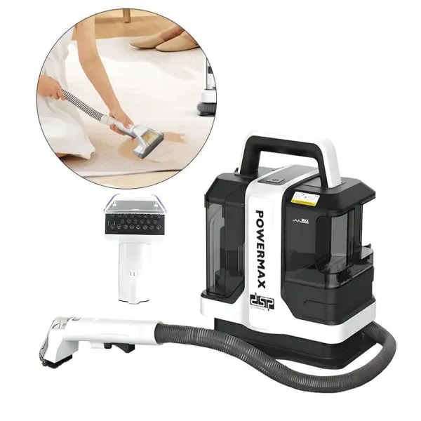 مكنسة بقع كهربائية دي اس بي ،450 وات، تنظيف رطب، خزان مياه 1080 مللي، IPX4، أبيض، KD2041