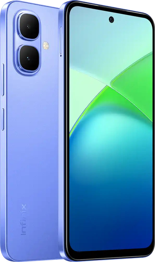 موبايل انفينيكس سمارت 10 ثنائي الشريحة، ذاكرة 128 جيجابايت، رامات 4 جيجابايت، شبكة الجيل الرابع إل تي إي، أزرق