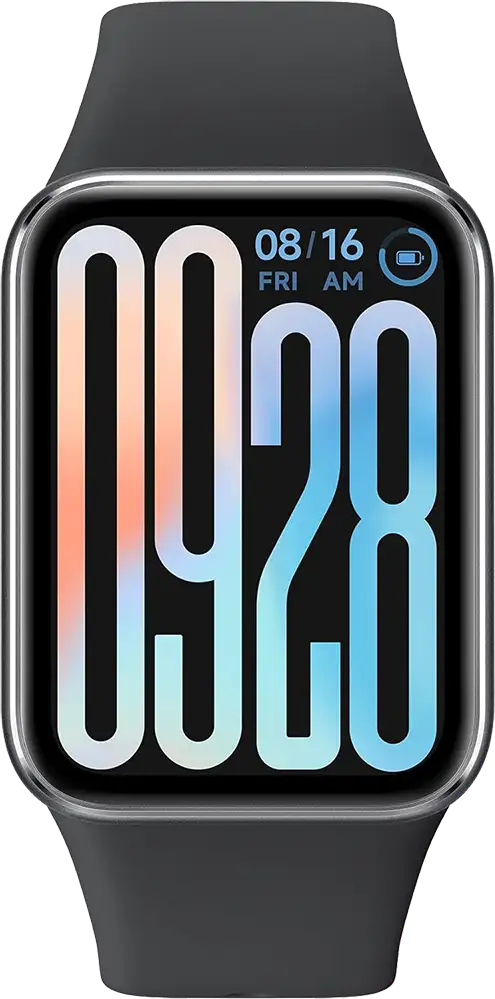 Xiaomi Smart Band 9 Pro, 1.74-inch Screen, Water Resistant, Independent GNSS System, Up to 21 Days Battery Life, Obsidian Black, M2402B1