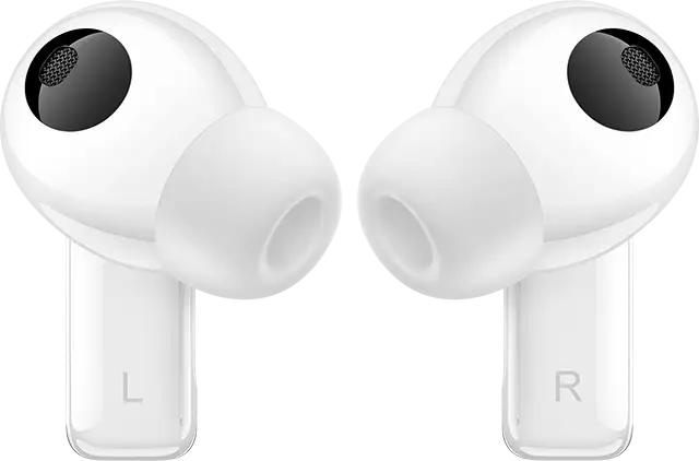 سماعة اذن لاسلكية هواوي فري بودز برو 4 ، بلوتوث 5.2 ، الغاء ضوضاء نشط ، مقاومة للماء ، أبيض ، T0022