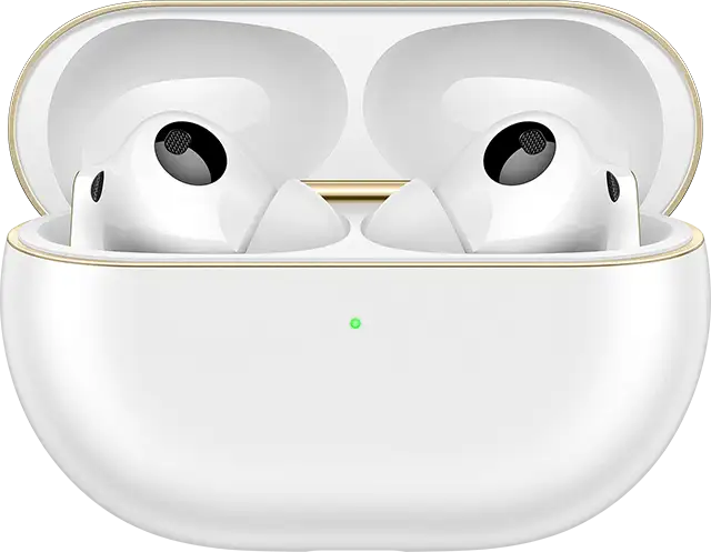 سماعة اذن لاسلكية هواوي فري بودز برو 4 ، بلوتوث 5.2 ، الغاء ضوضاء نشط ، مقاومة للماء ، أبيض ، T0022