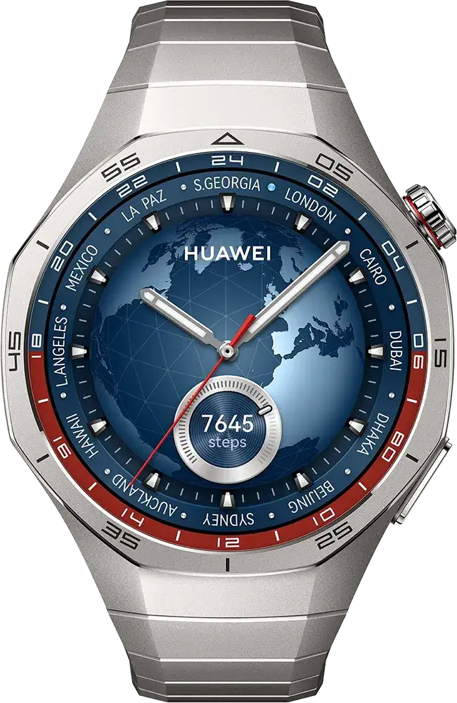 ساعة هواوي GT 5 برو، 46 ملم، شاشة AMOLED، بلوتوث، مقاومة للمياة، سوارمن التيتانيوم، VLI-B29