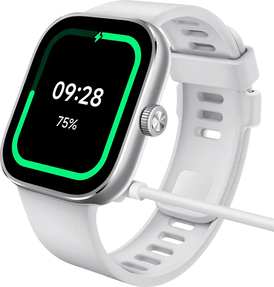 ساعة ريدمي واتش 4 الذكية، شاشة أموليد 1.97 بوصة، مقاومة للماء، نظام gnss مدمج، بطارية 20 يوم، رمادي فضي، M2315W1