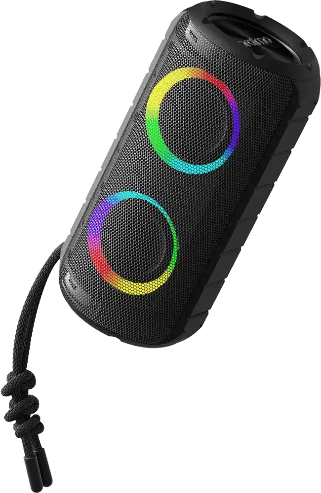 Portable Speaker Bluetooth Oraimo Rover, Rechargeable, RGB Light, Black, OBS-53D