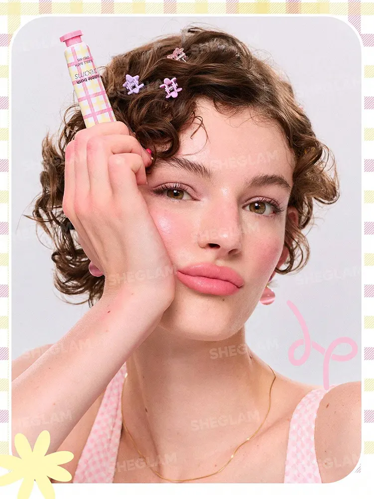 Sheglam Bubble Kiss Lip Balm, Peaches