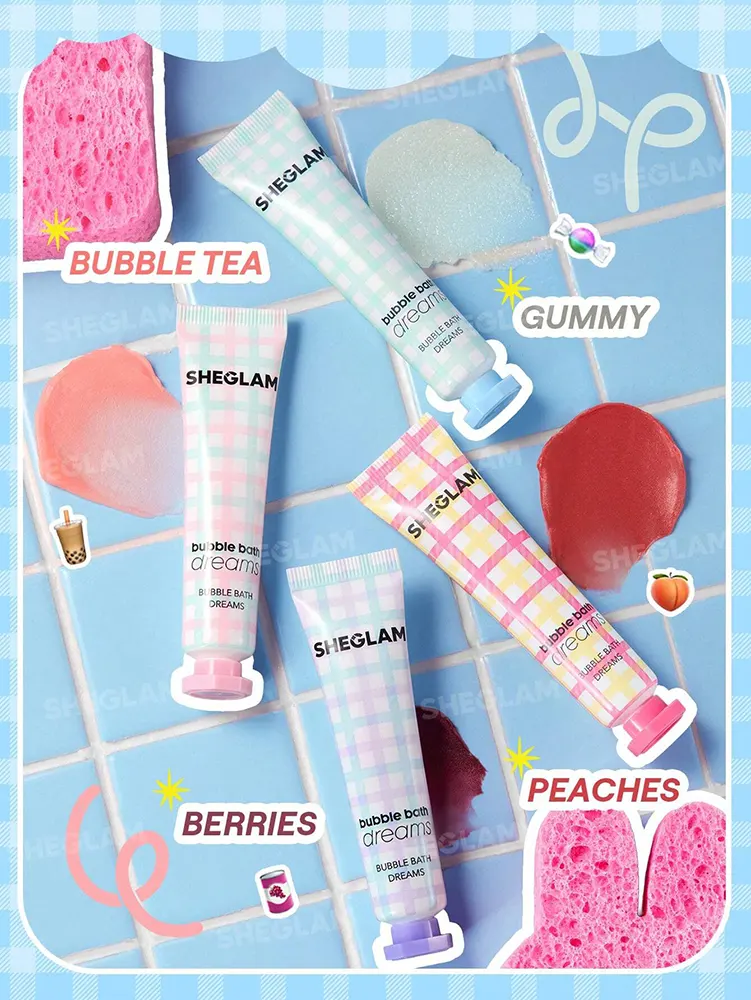 Sheglam Bubble Kiss Lip Balm, Peaches