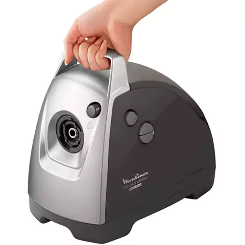 Moulinex Meat Grinder, 2000 Watt, Stainless Weapons, with grater, Black, ME684826