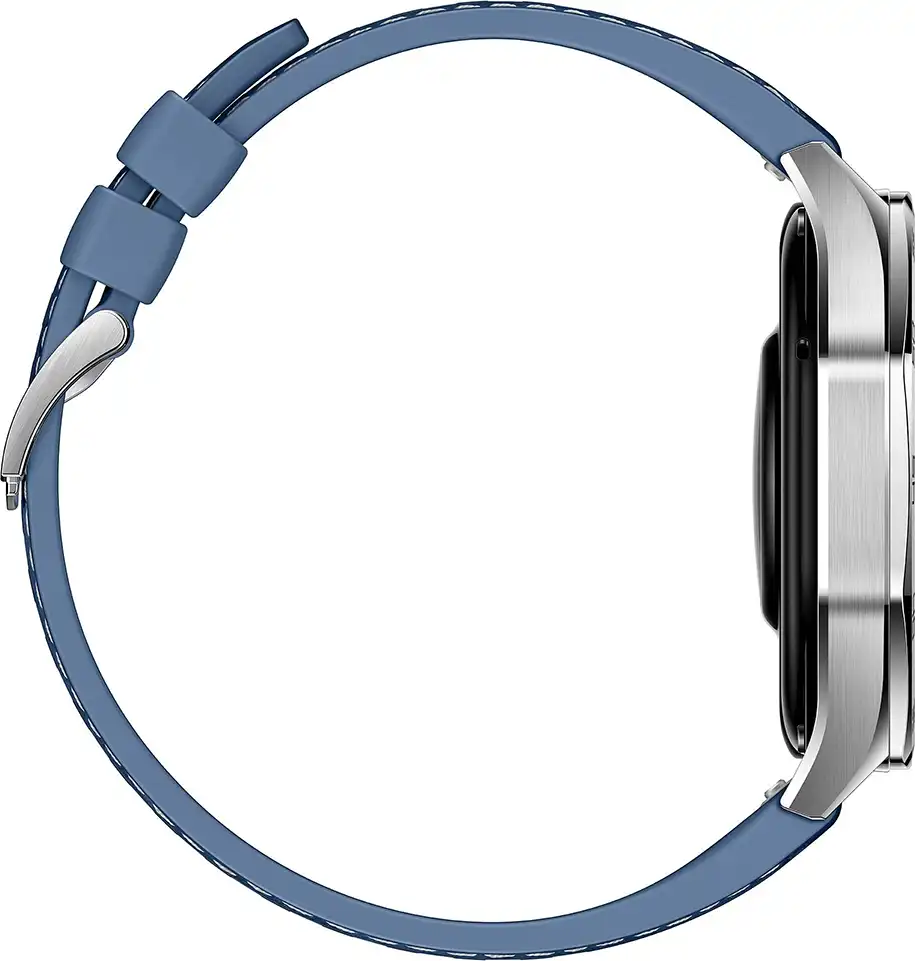 ساعة هواوي GT 5 الذكية ، مقاس 46 مم ، شاشة AMOLED ، مقاومة للماء ، بلوتوث ، سوار منسوج أزرق ، VLI-B19