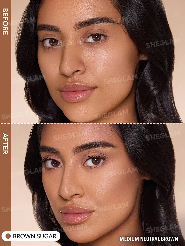 Sheglam Precision Sculpt Liquid Contour Duo, Brown Sugar