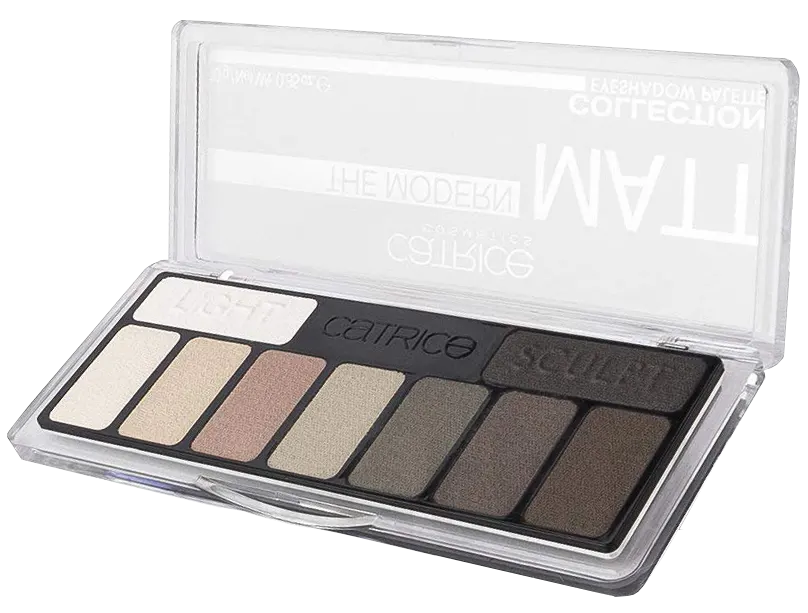 باليت ايشادو كاتريس ذا مودرن مات، 010 ذا مست هاف ماتز، 9 الوان