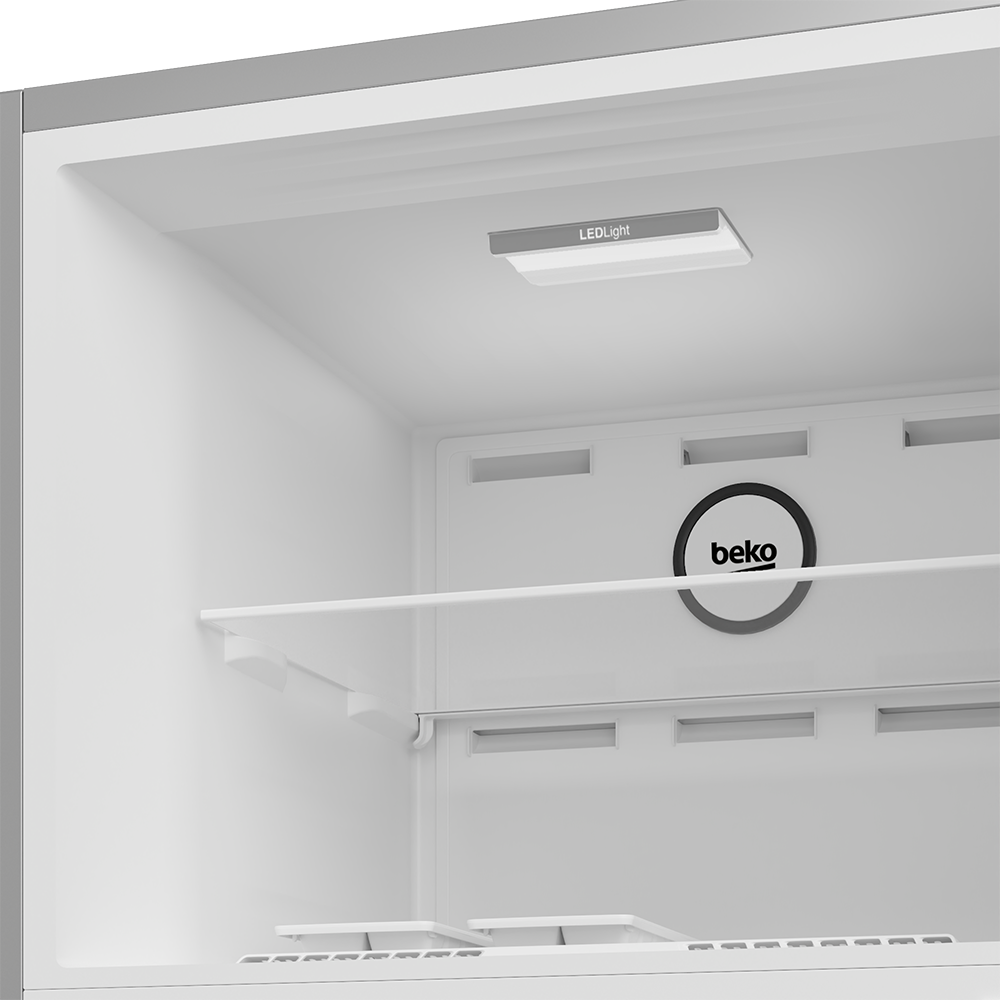 ثلاجة بيكو نوفروست، 477 لتر، 2 باب ، شاشة تاتش ديجيتال، انفرتر، صنبور مياه، ستانلس، فضي، B3RDNE500LDXB