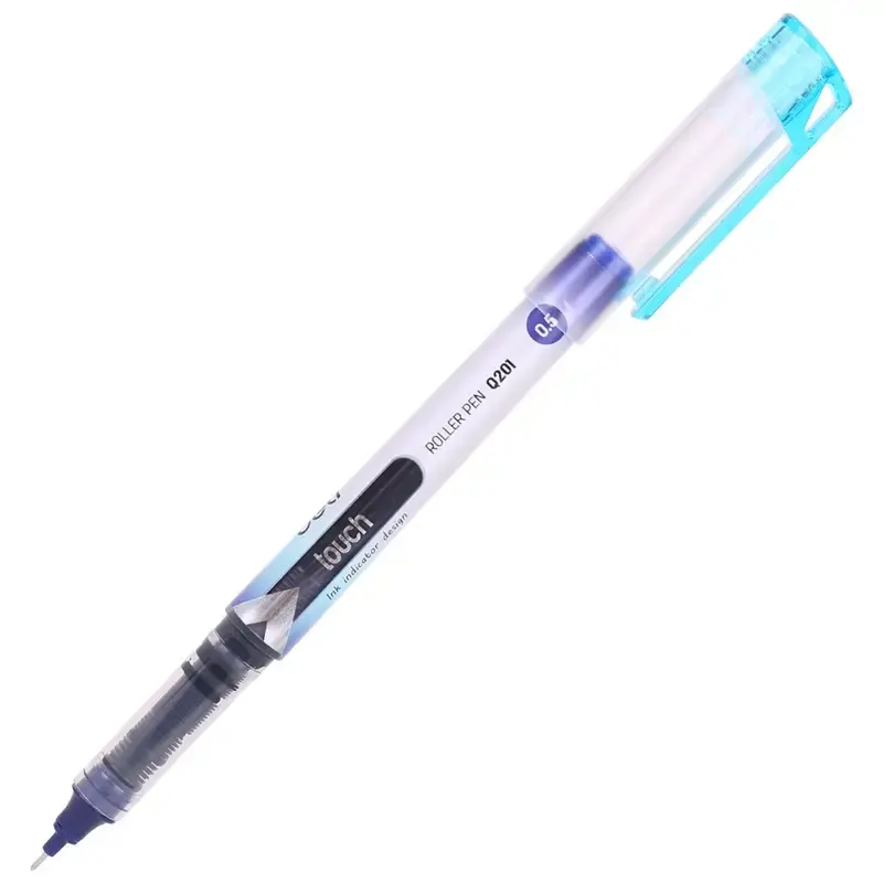 Deli Rollerball pen, 0.5 mm, blue , EQ20130