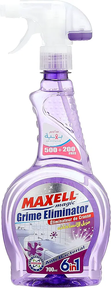 Maxell Magic Grime Eliminator, 6 in 1, Antibacterial Cleaner