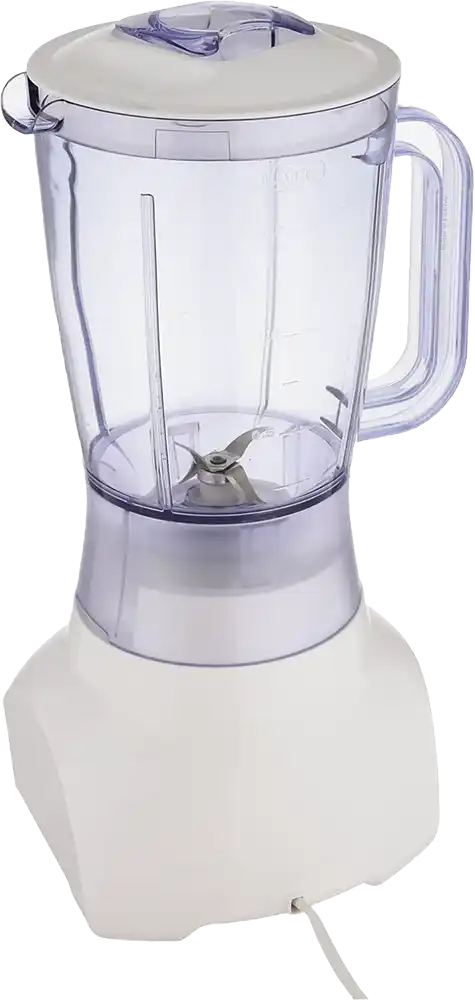 Mienta Blender 500W, 1.5L, Grinder and Chopper, White, Model BL1251A