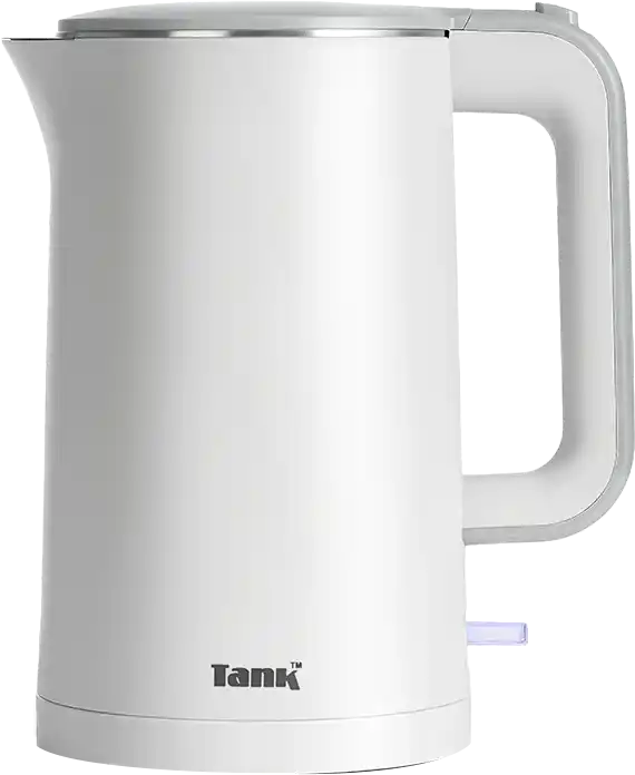 Tank Safe Touch Classic Electric Kettle, 1.5L, 1500W, Stainless Steel, Grey, GS-EK2417