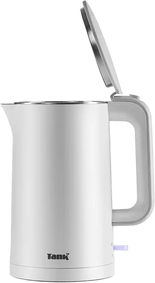 Tank Safe Touch Classic Electric Kettle, 1.5L, 1500W, Stainless Steel, Grey, GS-EK2417