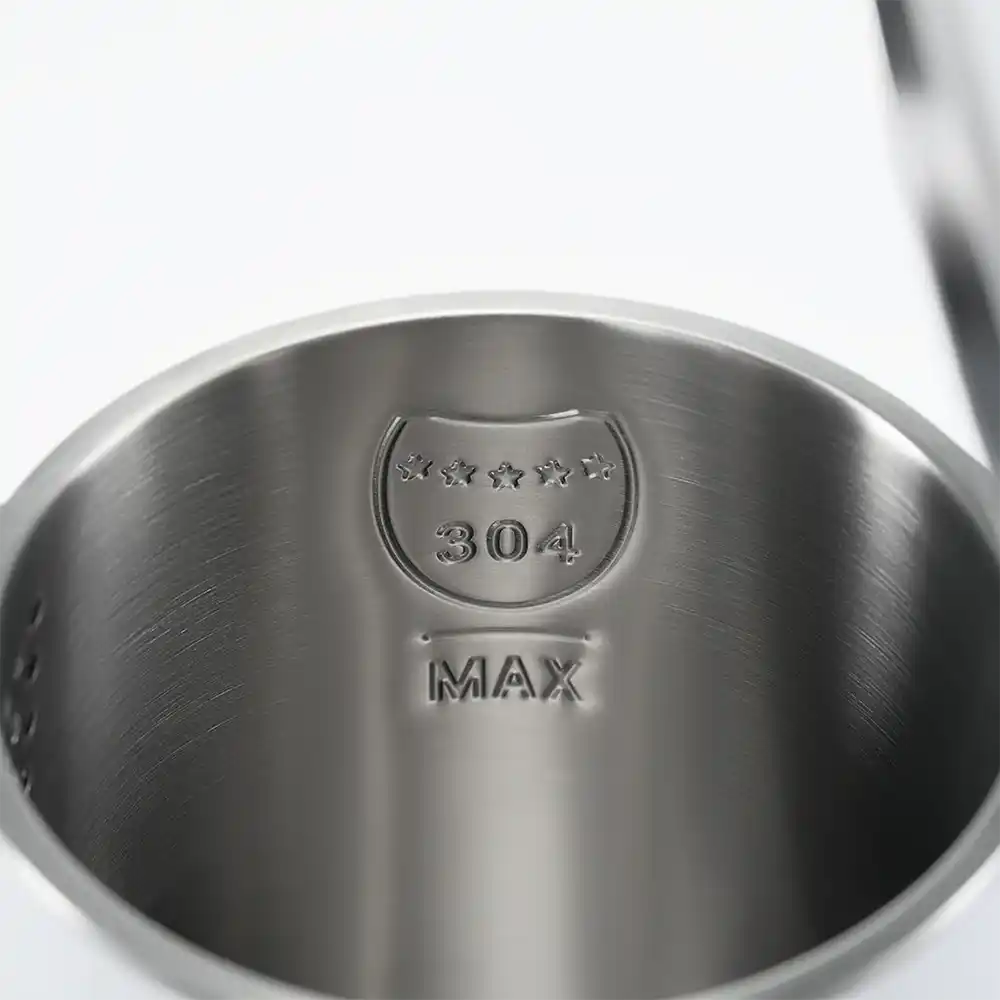 Tank Safe Touch Classic Electric Kettle, 1.5L, 1500W, Stainless Steel, White, GS-EK2417