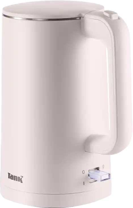 Tank Safe Touch Classic Electric Kettle, 1.5L, 1500W, Stainless Steel, Pink, GS-EK2417