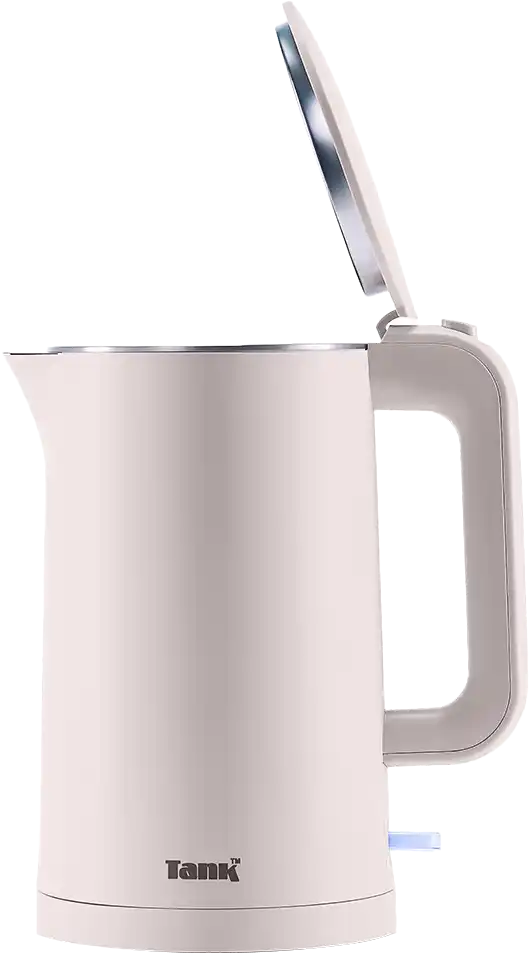 Tank Safe Touch Classic Electric Kettle, 1.5L, 1500W, Stainless Steel, Pink, GS-EK2417