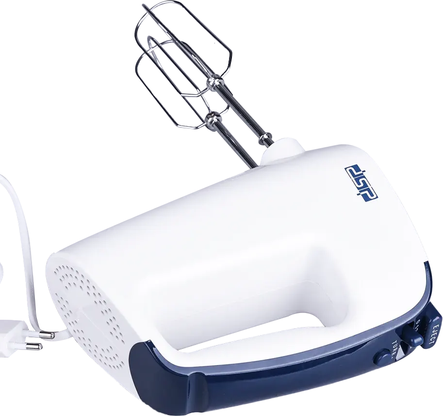 DSP egg Mixer, 250 watt, 5 speeds, White, KM2020