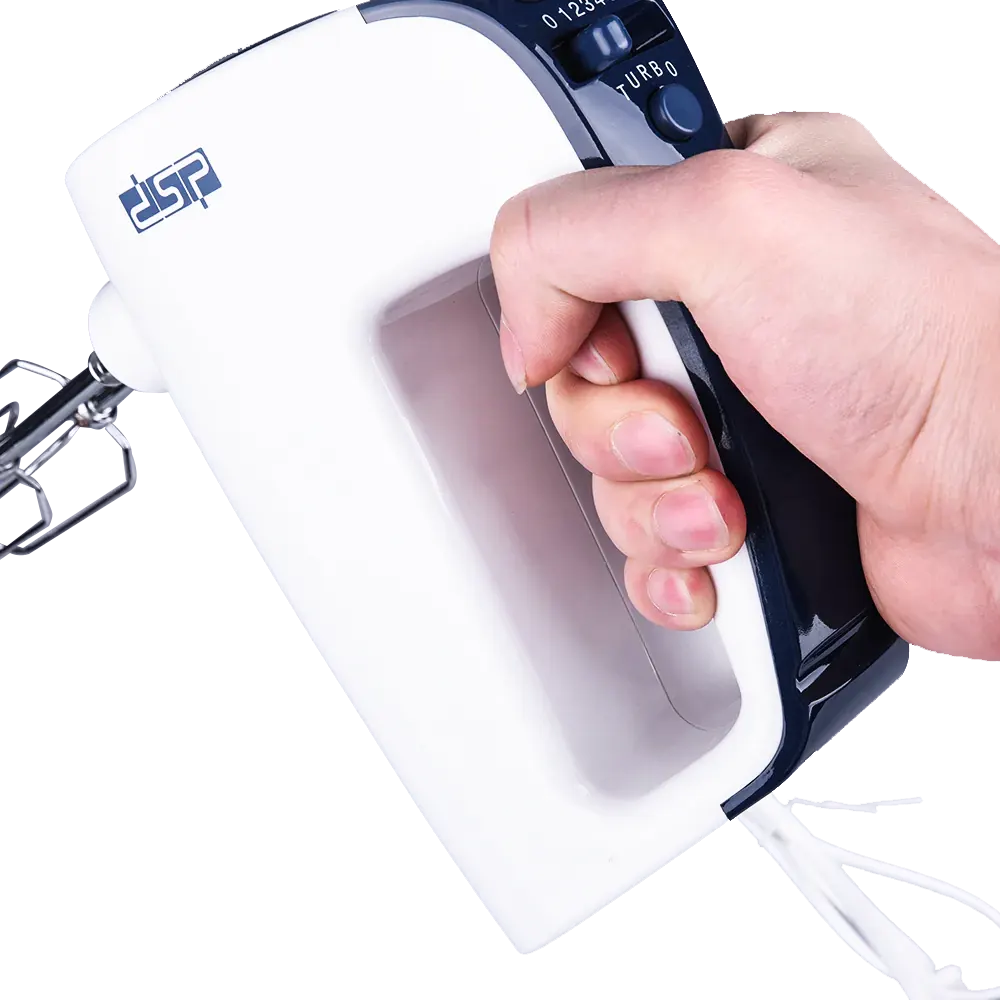 DSP egg Mixer, 250 watt, 5 speeds, White, KM2020
