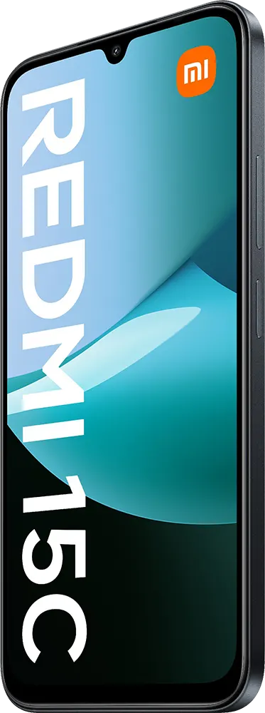 موبايل ريدمي 15C، ثنائي الشريحة، ذاكرة داخلية 128 جيجابايت، رامات 6 جيجابايت، شبكة الجيل الرابع إل تي إي، أسود