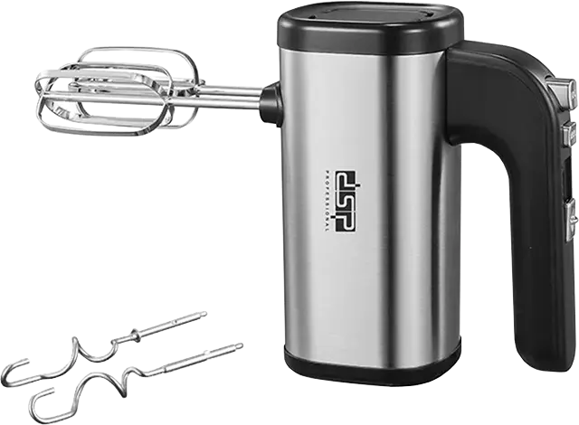 DSP Egg Mixer, 300 Watt, 5 Speeds, Stainless Steel, Silver, KM 2092