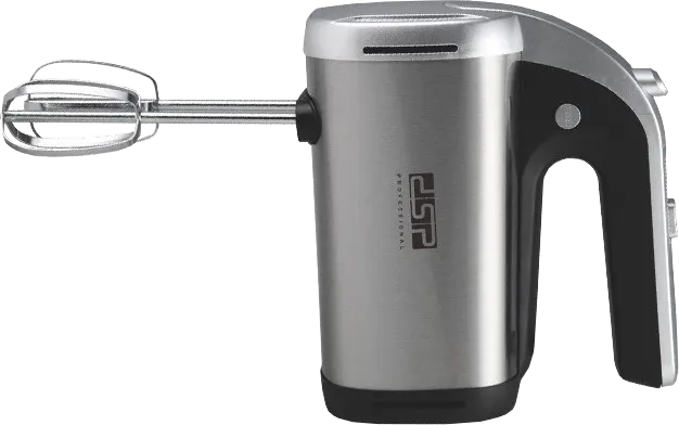 DSP Egg Mixer, 350 Watt, 5 Speeds, Stainless Steel, Silver, KM 2074