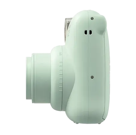 Fujifilm Instax Mini 12 Instant Camera, 60mm, Auto Film Eject, Built-in Flash, Mint Green