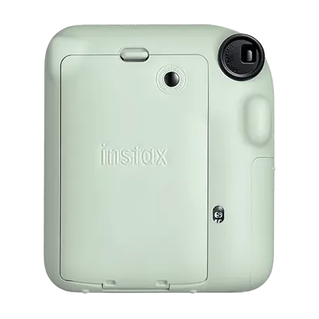 Fujifilm Instax Mini 12 Instant Camera, 60mm, Auto Film Eject, Built-in Flash, Mint Green