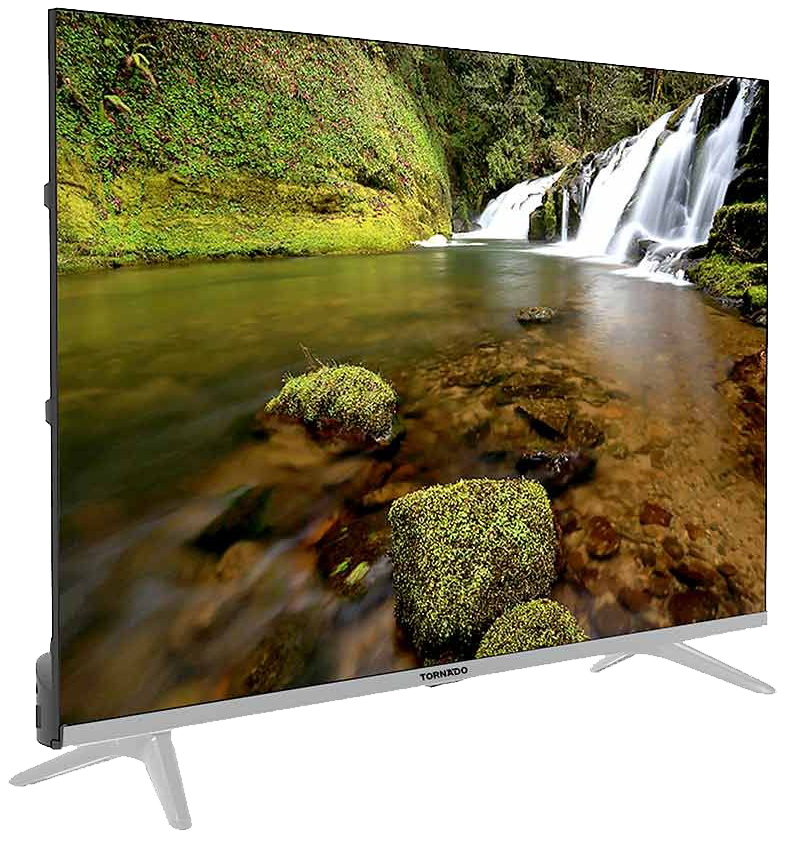 شاشة تورنيدو سمارت بدون فريم ، 65 بوصة ، تقنية LED ، دقة 4K ، ريسيفر داخلي ، 65UA5300E