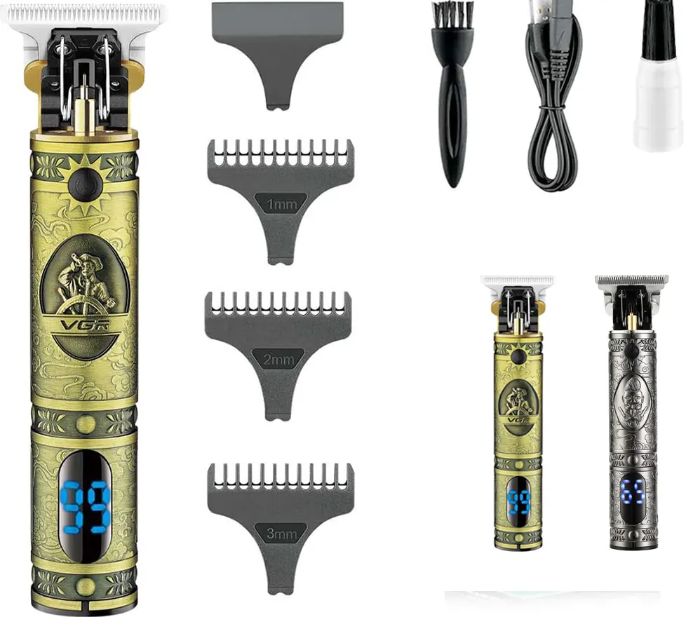 VGR Electric Hair Clipper for men, for dry use, Multi color, V-228