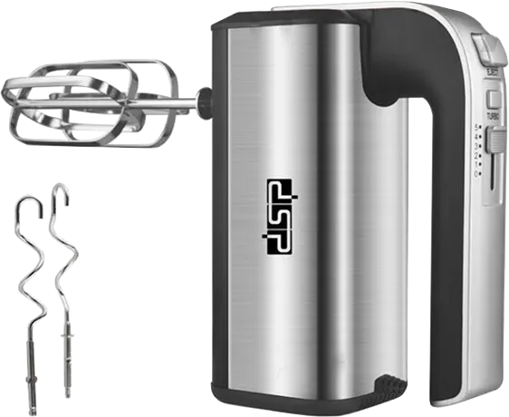 DSP Egg Mixer, 250 Watt, 5 Speeds, Stainless Steel, Silver, KM 2046