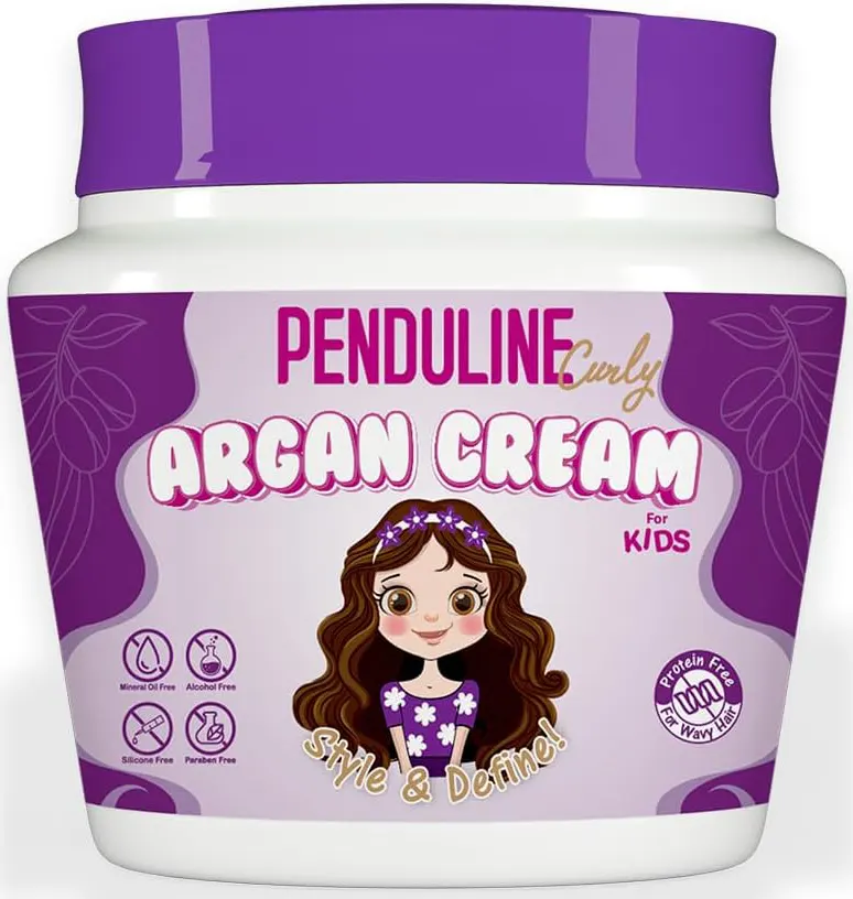 كريم شعر للاطفال للشعر المموج بزيت المشمش من بيندولين، 150 مل