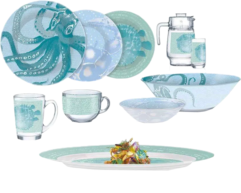 طقم لومينارك اماراتي اركوبيركس، 46 قطعة ، متعدد الألوان، 6981