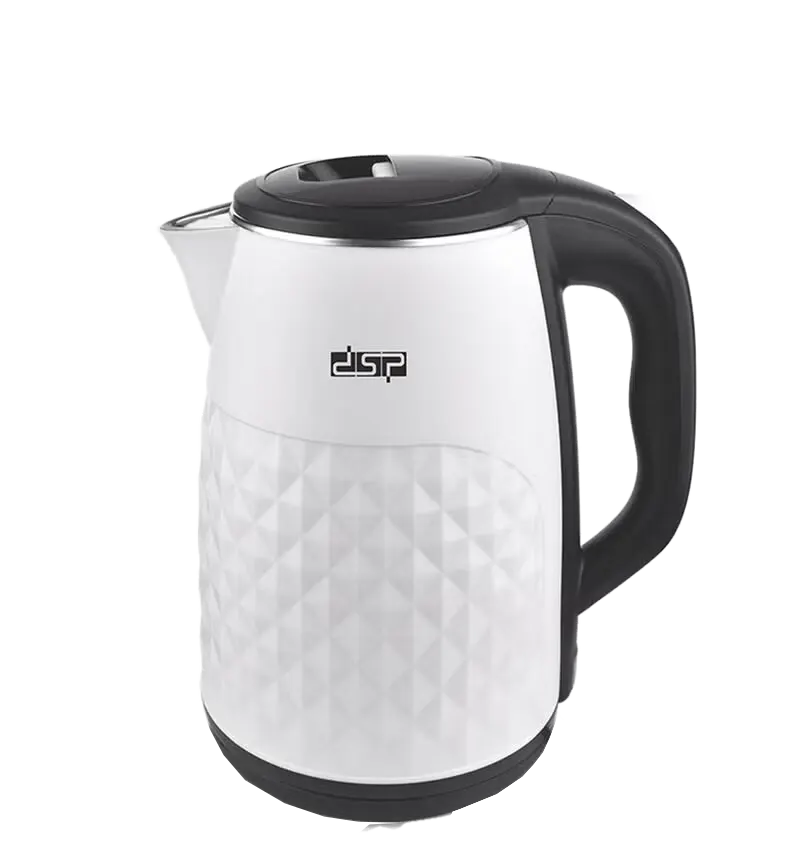 غلاية كهربائية دي اس بي ، 1500 وات ، 2.5 لتر، استانلس ، ابيض ، KK1142