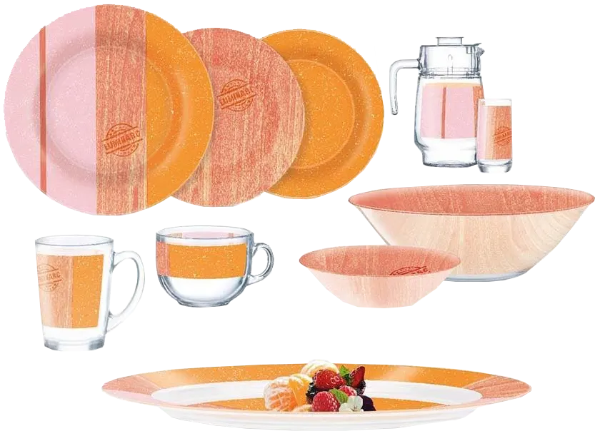 طقم لومينارك اماراتي اركوبيركس، 46 قطعة ، متعدد الألوان، 1563