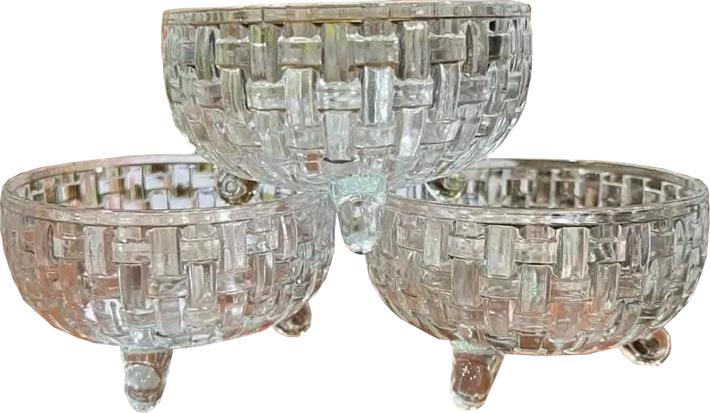 طقم بولة 6 قطع صوفيا مورانو، 8 سم، زجاج شفاف