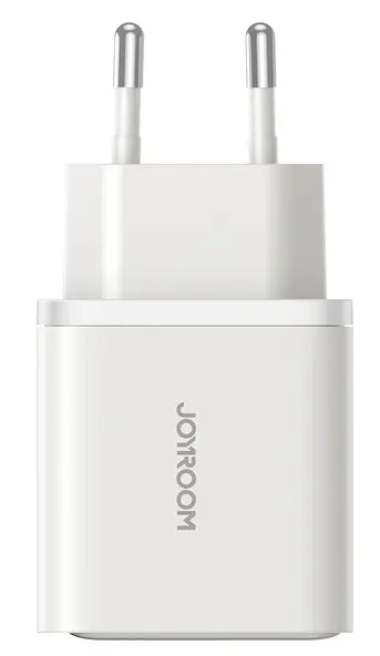 شاحن جوي روم ،30 وات ، منفذين ،شحن سريع ، أبيض ،  JR-TCF15