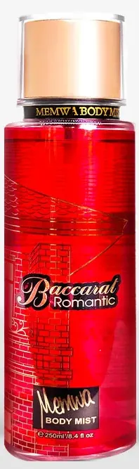 Memwa Baccarat Romantic Body Mist, 250 Ml